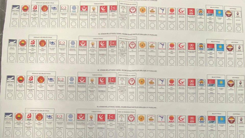 Her Taraf / Türkiye'nin habercisi / 1 metrelik oy pusulası! Türkiye seçime gidiyor