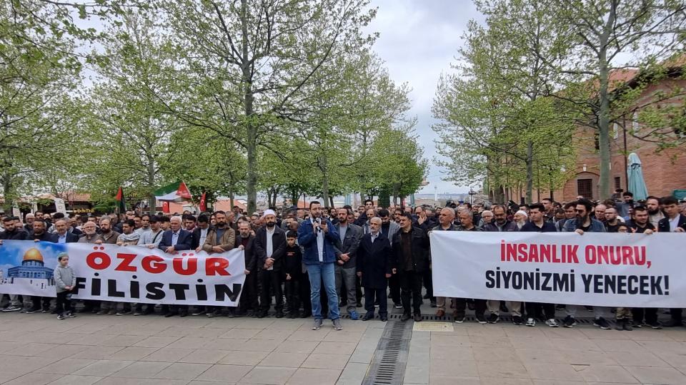 Her Taraf / Türkiye'nin habercisi / Ankara Filistin Dayanışma Platformu: Yaptıkları ticaretle soykırıma ortak olanlar yargılansın