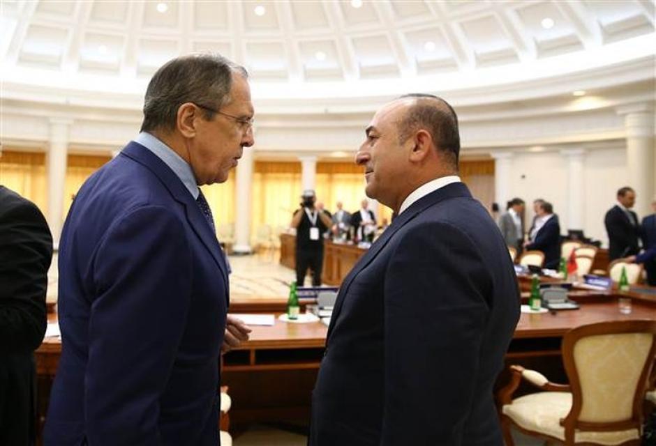 Çavuşoğlu ve Lavrov Soçi'de görüştü