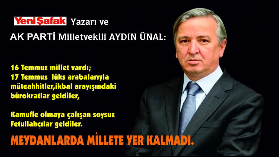 Kim bu ihracatçılar? | Aydın Ünal / AK Parti'li Aydın ÜNAL: Devrim çocuklarını yer