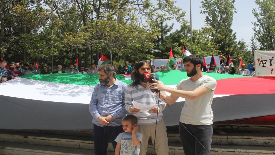 AİÖP: Yaşasın Filistin davamız ve yaşasın Mescid-i Aksa , BÜYÜK FELAKET NEKBE