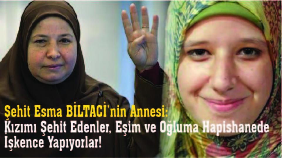 Mazlumder:Apartheid rejimi İsrail, Kudüs’ü Yahudileştirmeye ve Filistindeki işgaline son versin / Esma Biltaci'nin Annesi Bize Sesleniyor