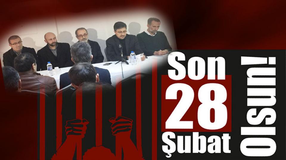 Mazlumder: “28 Şubat Yeter Artık
