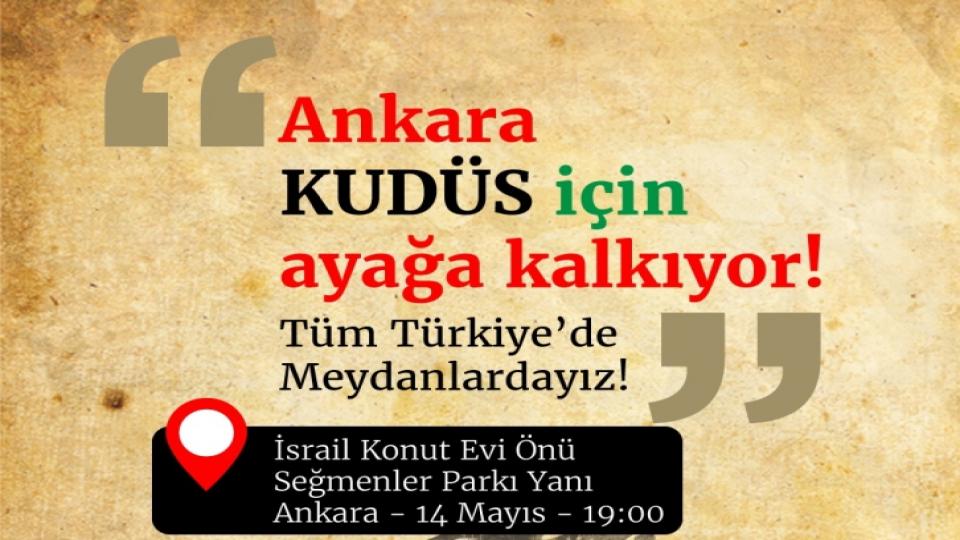 Mazlumder:Apartheid rejimi İsrail, Kudüs’ü Yahudileştirmeye ve Filistindeki işgaline son versin / Nekbe gününde İsrail katliamları protesto ediliyor