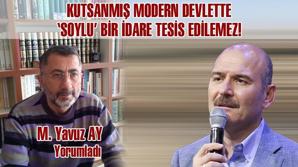 Kitaptan Yerel Değerlerin Egemenliğine/ İslâm Dünyasında Hukuk ve Bilim ../ Mehmet Yavuz AY / KUTSANMIŞ MODERN DEVLETTE ‘SOYLU’ BİR İDARE TESİS EDİLEMEZ!