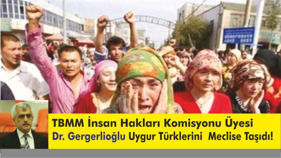 Gergerlioğlu, Kanser vakalarının araştırılmasını istedi / Gergerlioğlu Uygur Türkleri Sorunlarını  Meclise Taşıdı