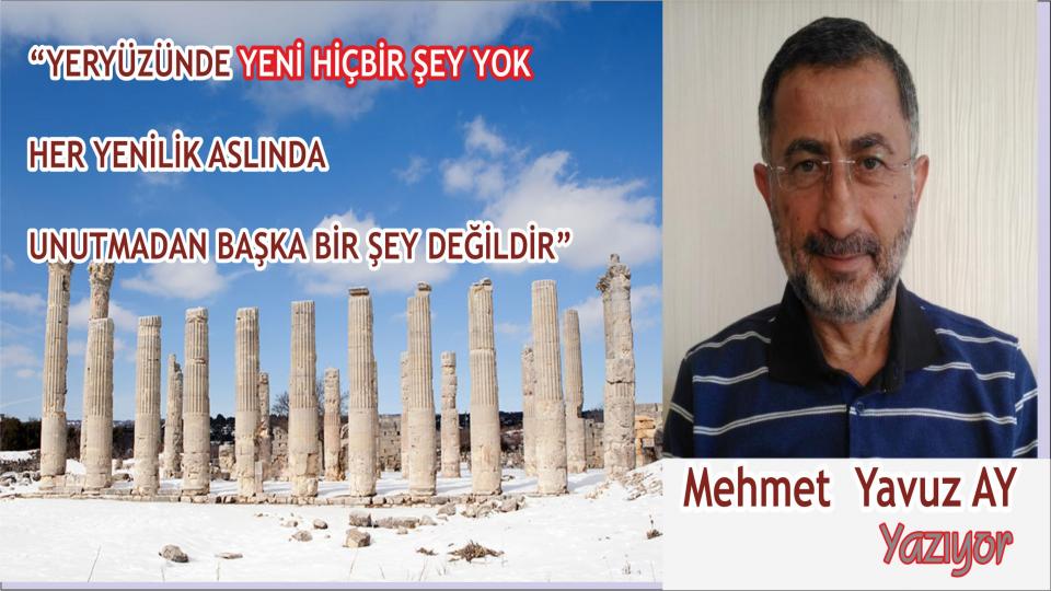 MEHMET YAVUZ AY / İnanç ve Düşünce Özgürlüğü Önündeki Engel: Muhafazakârlık / Yeryüzü Hikâyesi: Misafirlerin Savaşı.- M. Yavuz AY