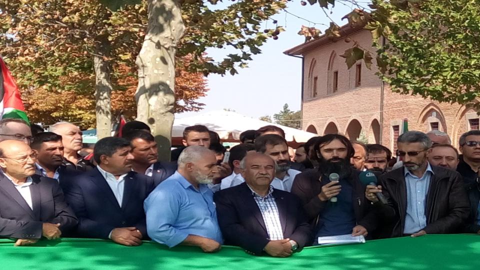 Ateşkesten bugüne Gazze'ye 2 bin 857 yardım tırı giriş yaptı / Ankara İnanç Özgürlüğü'nden Gazze'ye Destek Eylemi