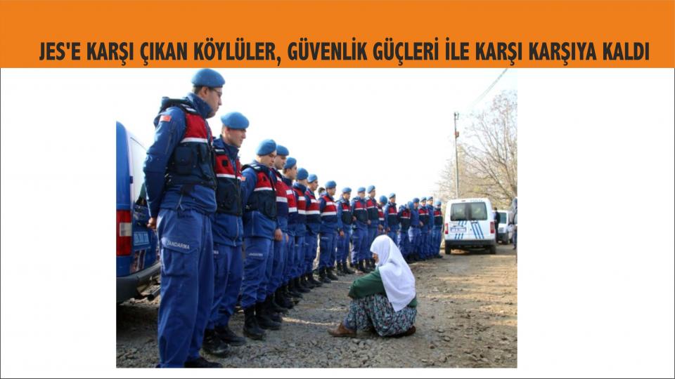 KÖYLÜLER: BİZİM TARLAMIZ OLMAZSA NE YAPACAĞIZ