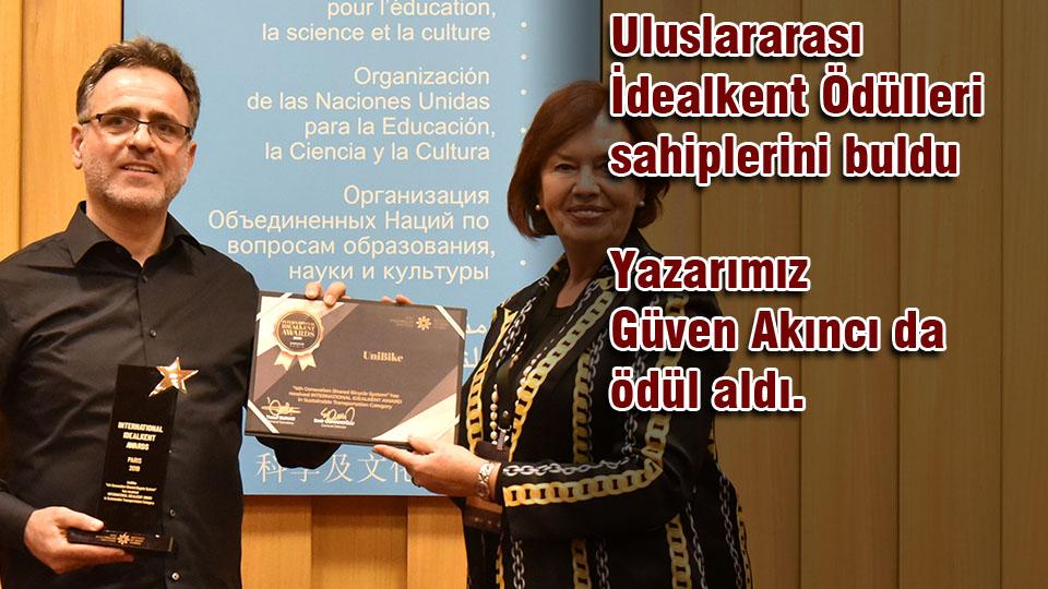 Uluslararası İdealkent Ödülleri sahiplerini buldu