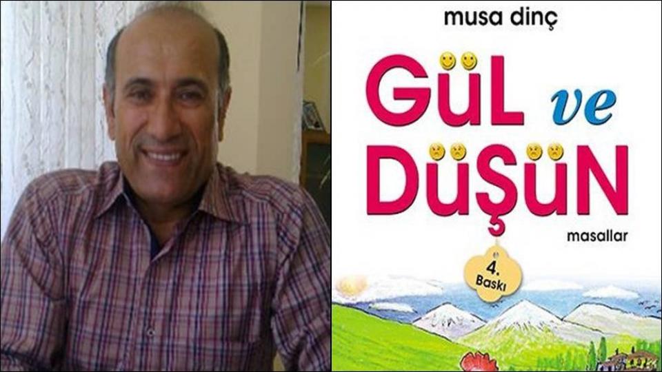 'Gül ve Düşün' kitabı yazarı Musa Dinç'hakkında suç duyurusunda bulunuldu