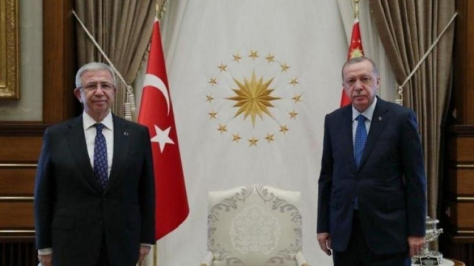 Tayyip Erdoğan - Mansur Yavaş  görüşmesi..