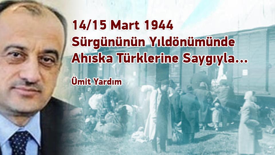 *BM İNSAN HAKLARI YÜKSEK KOMİSERİ’NİN ÇİN/D.TÜRKİSTAN ZİYARETİ VE ZOR ŞARTLARDA DENGE KURMA ÇABALARI * / Ümit YARDIM / 14/15 Mart 1944 Sürgününün Yıldönümünde Ahıska Türklerine Saygıyla… / Ümit Yardım