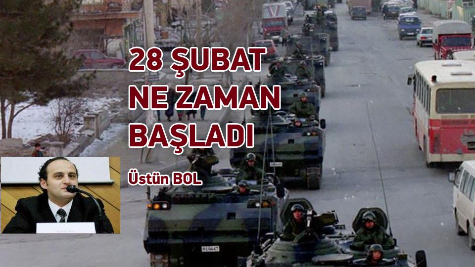 ÜSTÜN BOL / 14-28 MAYIS SEÇİMLERİNİN GÖLGESİNDE ‘SİVİL TOPLUM’ MÜMKÜN MÜ? / 28 ŞUBAT NE ZAMAN BAŞLADI / Üstün BOL