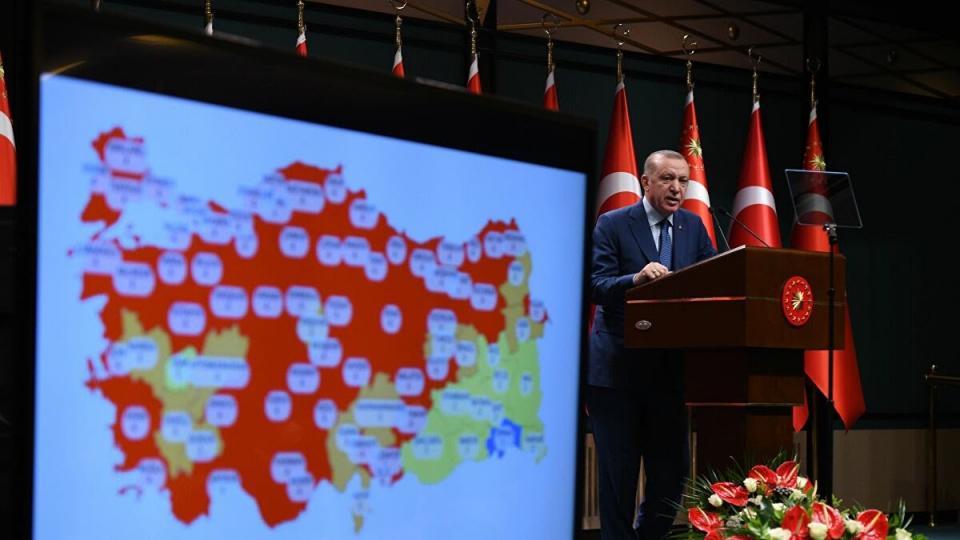 Cumhurbaşkanı Erdoğan, yeni tedbirleri açıkladı! Hafta sonu sokak kısıtlaması geri döndü