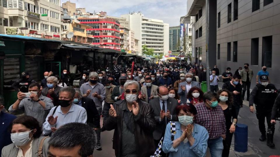 Ankara’da 1 Mayıs açıklaması engellendi