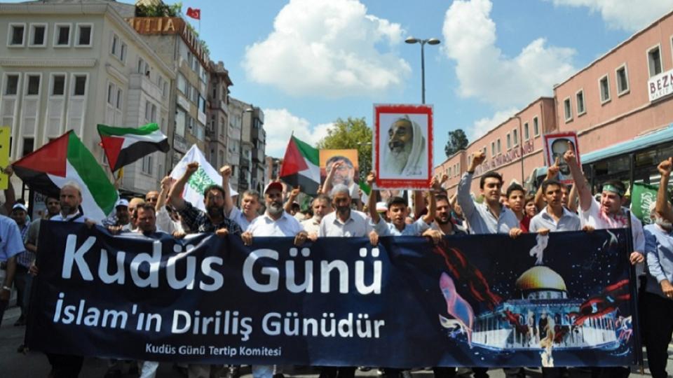 Kudüs Günü için çağrı: 7 Mayıs Cuma günü saat 14.00’de Saraçhane’de buluşuyoruz!