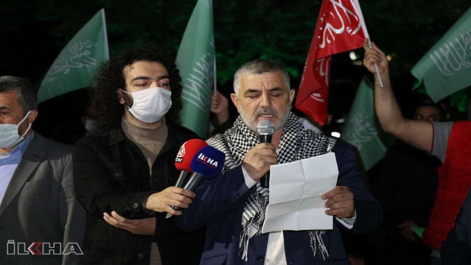 Ankara’da siyonist işgal rejimi bir kez daha telin edildi