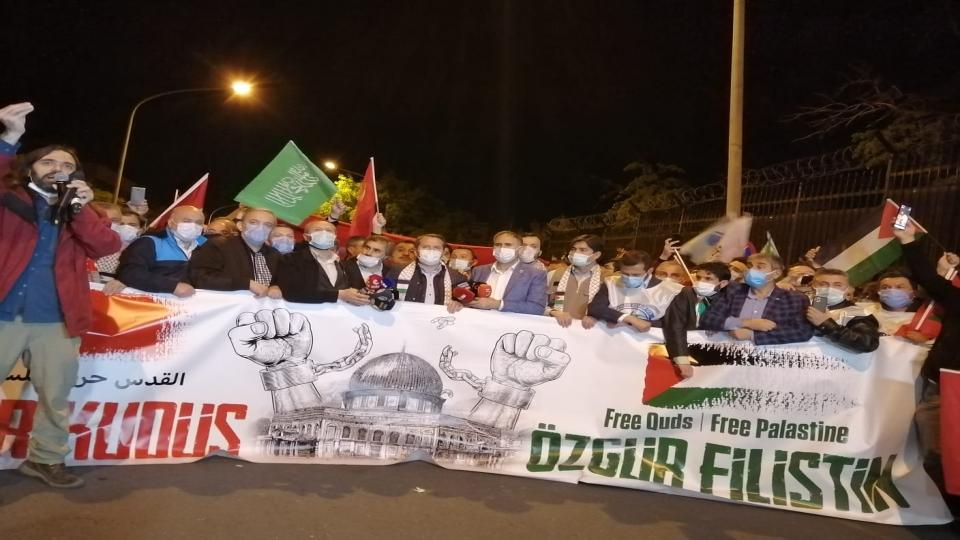Halkları Müslüman olan ülkelere Filistin'e destek çağrısı / Ankara'dan Kudüs'e Bin Selam!