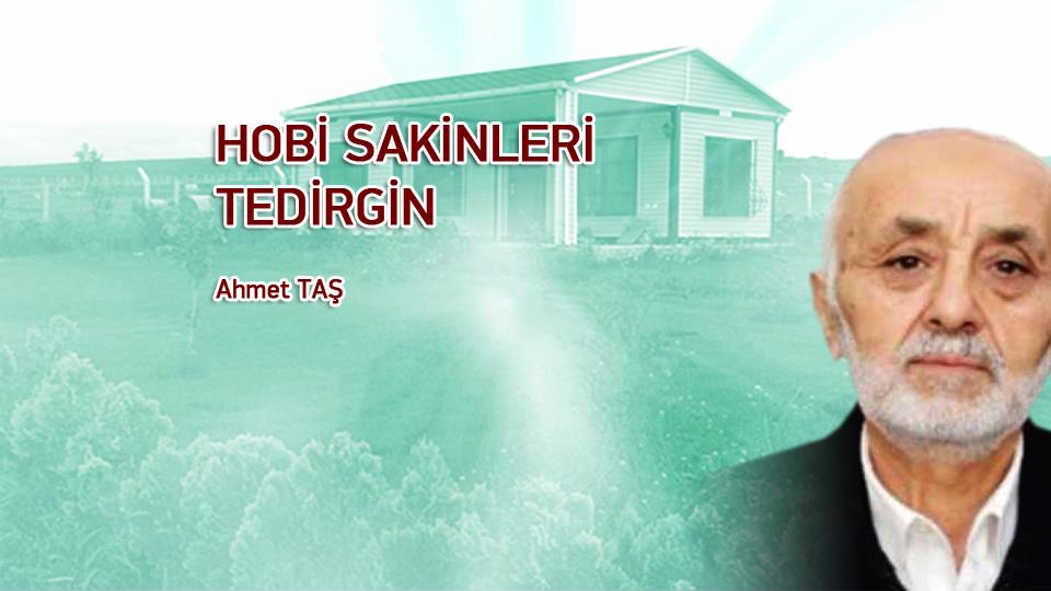 GELMESEM DE OLUR MU, YERİM BOŞ KALIR MI?-AHMET TAŞ / HOBİ SAKİNLERİ TEDİRGİN / Ahmet TAŞ