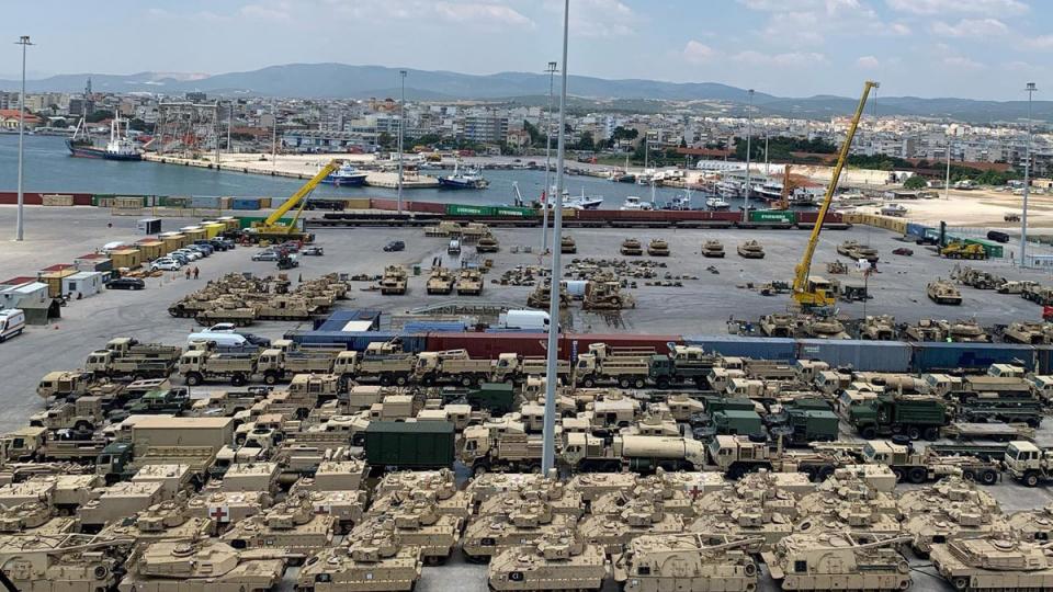 ABD'nin Dedeağaç'taki üssü cephaneliğe dönüştü