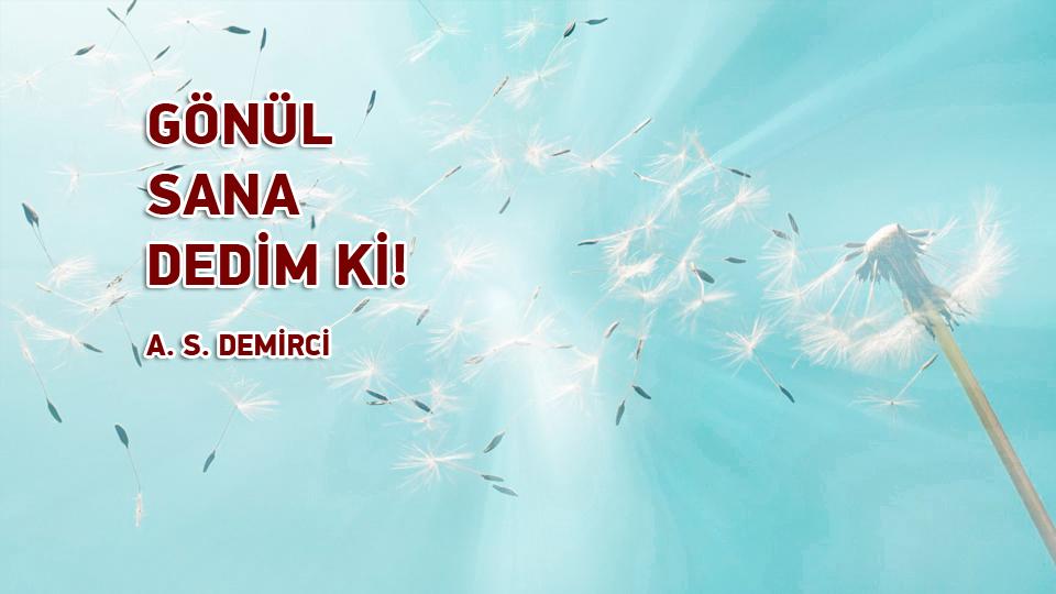 BEN AŞKA İNANMADIM! / A.S. DEMİRCİ / GÖNÜL SANA DEDİM Kİ! / A S DEMİRCİ
