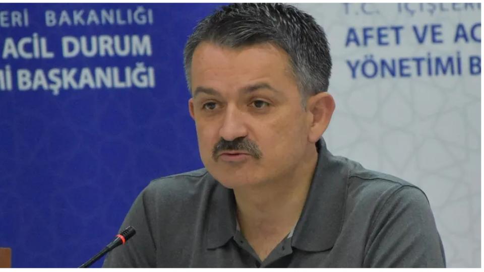 Pakdemirli: Yangınlar hafiflerse Yunanistan'a uçak sağlayabiliriz