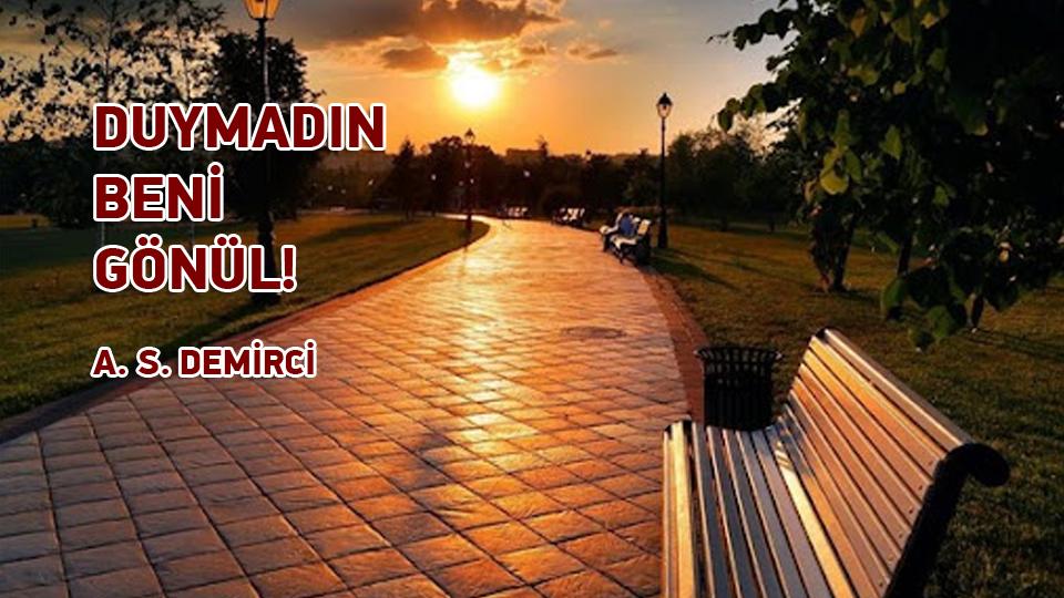 BEN AŞKA İNANMADIM! / A.S. DEMİRCİ / DUYMADIN BENİ GÖNÜL! / A S DEMİRCİ