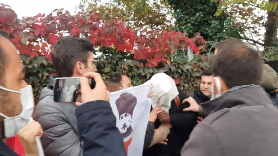 ABD askerinin başına çuval geçiren gençler adli kontrol şartıyla serbest bırakıldı