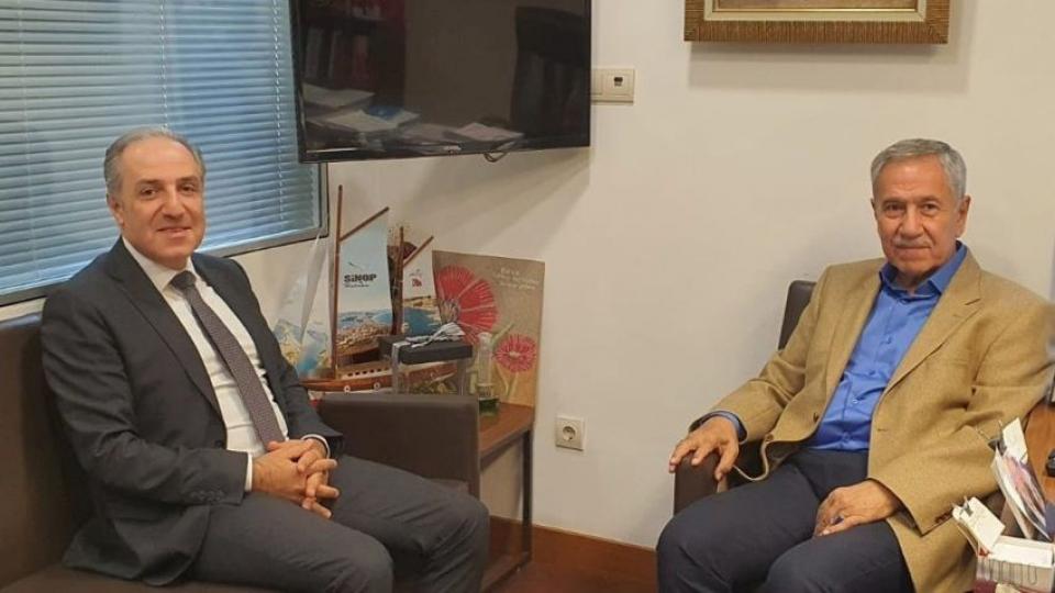 Arınç'tan Deva Partili isme ziyaret