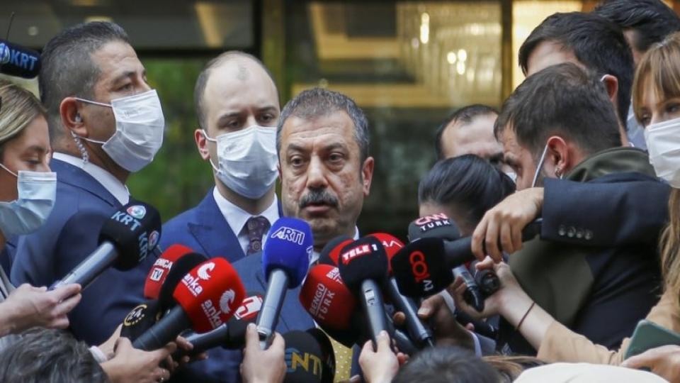 Merkez Bankası Başkanı bankacılarla görüştü