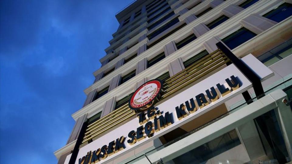 YSK, seçime girecek siyasi partileri belirledi