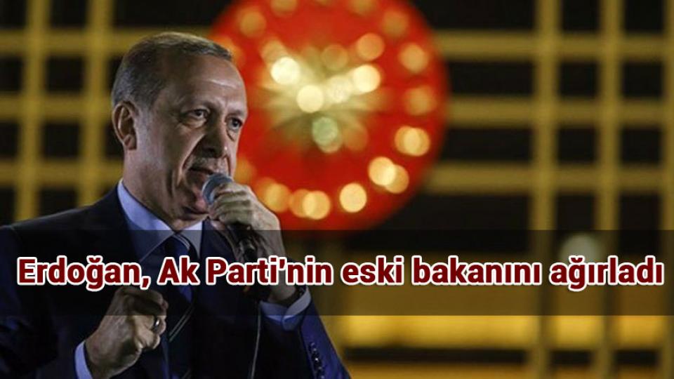 Erdoğan, Ak Parti'nin eski bakanını ağırladı