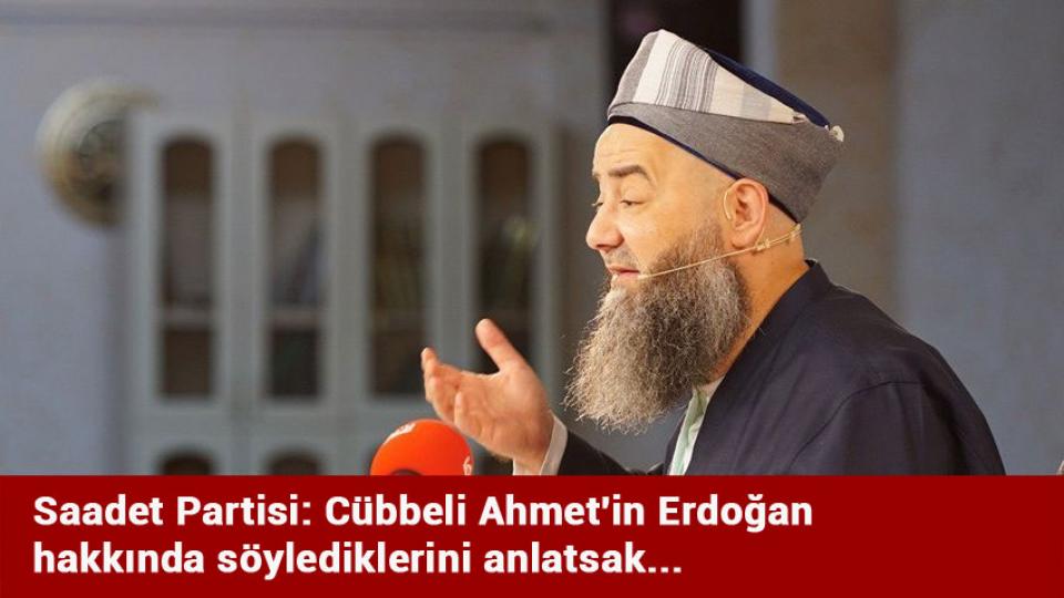 SP'li Kaya:Filistin özgür olmadan dünya, huzur ve barışa kavuşamaz / Saadet Partisi: Cübbeli Ahmet'in Erdoğan hakkında söylediklerini anlatsak...