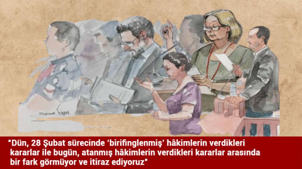 MEHMET ALİ BAŞARAN / En Son Binalar Yıkıldı / “Dün, 28 Şubat sürecinde ‘birifinglenmiş’ hâkimlerin verdikleri kararlar ile bugün, atanmış hâkimlerin verdikleri kararlar arasında bir fark görmüyor ve itiraz ediyoruz”