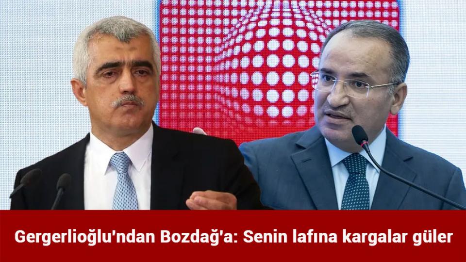 Gergerlioğlu, Kanser vakalarının araştırılmasını istedi / Gergerlioğlu'ndan Bozdağ'a: Senin lafına kargalar güler
