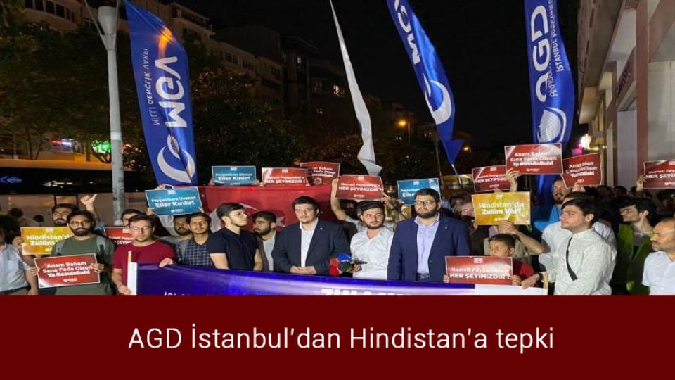 AGD İstanbul’dan Hindistan’a tepki