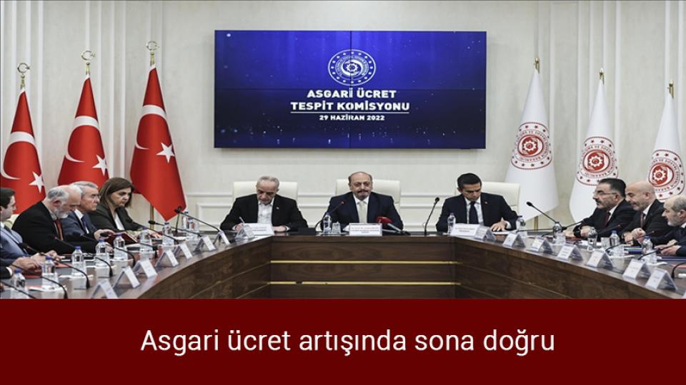 Yeni asgari ücret net 5 bin 500 lira oldu / Asgari ücret artışında sona doğru