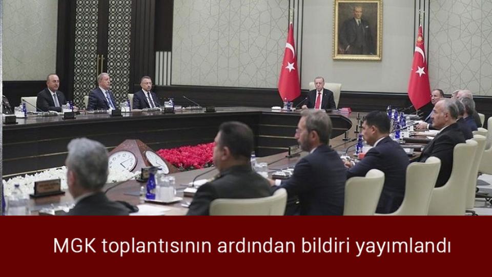 Hasta tutuklu ve hükümlülerle ilgili yeni düzenleme / MGK toplantısının ardından bildiri yayımlandı