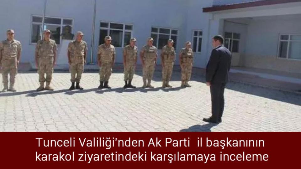 AFAD ve Katar Kızılay Suriye'de 1000 konutluk yerleşim köyü inşa edecek / Tunceli Valiliği'nden Ak Parti  il başkanının karakol ziyaretindeki karşılamaya inceleme