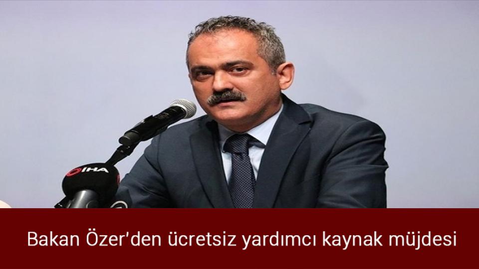 A101, banka kuruyor / Bakan Özer’den ücretsiz yardımcı kaynak müjdesi