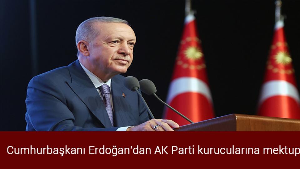 Kredi ve Yurtlar Genel Müdürlüğü'nden iddialara ilişkin açıklama / Cumhurbaşkanı Erdoğan'dan AK Parti kurucularına mektup