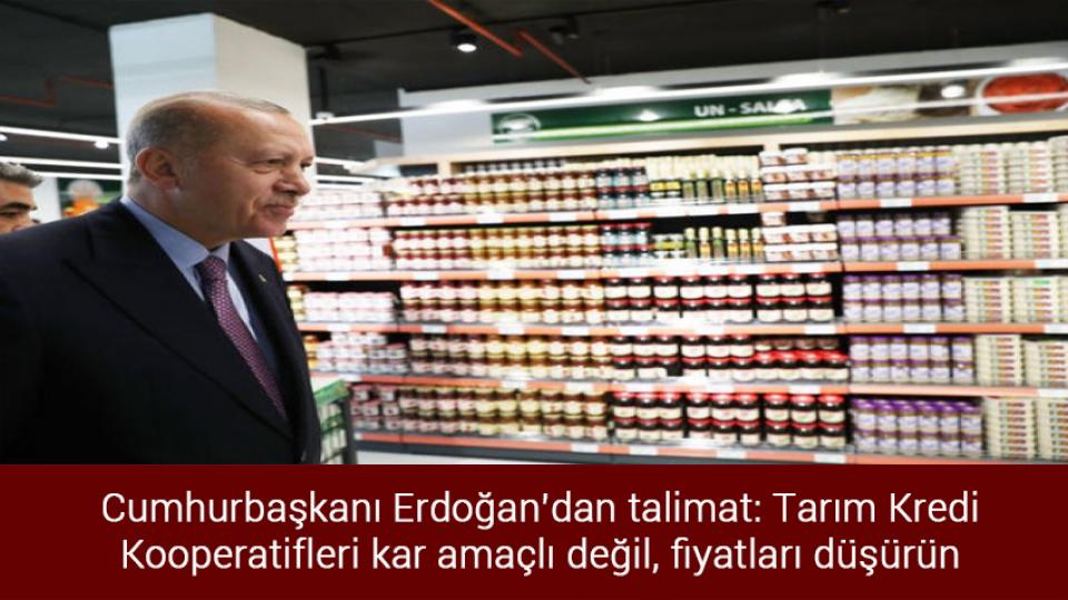 2022-KPSS'de sınav merkezini değiştirmek isteyenlerin başvuruları 11 ve 12 Ağustos'ta alınacak / Cumhurbaşkanı Erdoğan’dan talimat: Tarım Kredi Kooperatifleri kar amaçlı değil, fiyatları düşürün