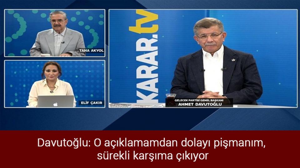 Sıfır kilometre araç satışına sınırlama / Davutoğlu: O açıklamamdan dolayı pişmanım, sürekli karşıma çıkıyor
