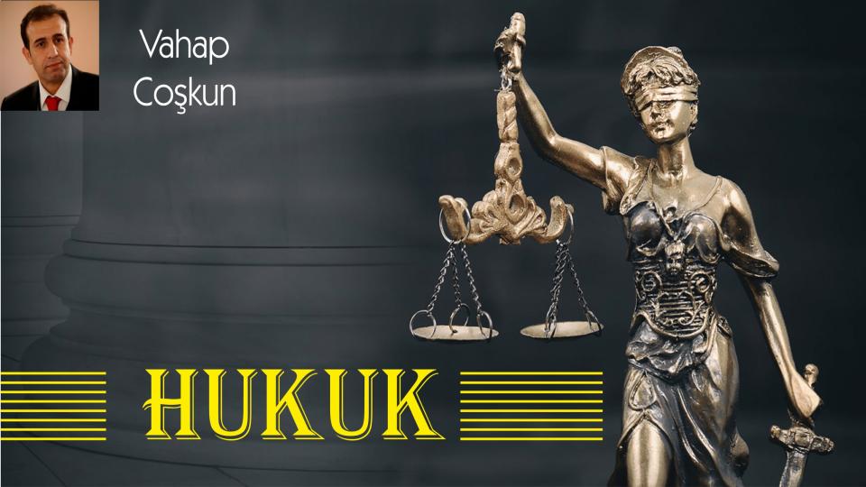 Uzun Soluklu Bir Mücadele / Vahap COŞKUN / Hukuk-Vahap Coşkun