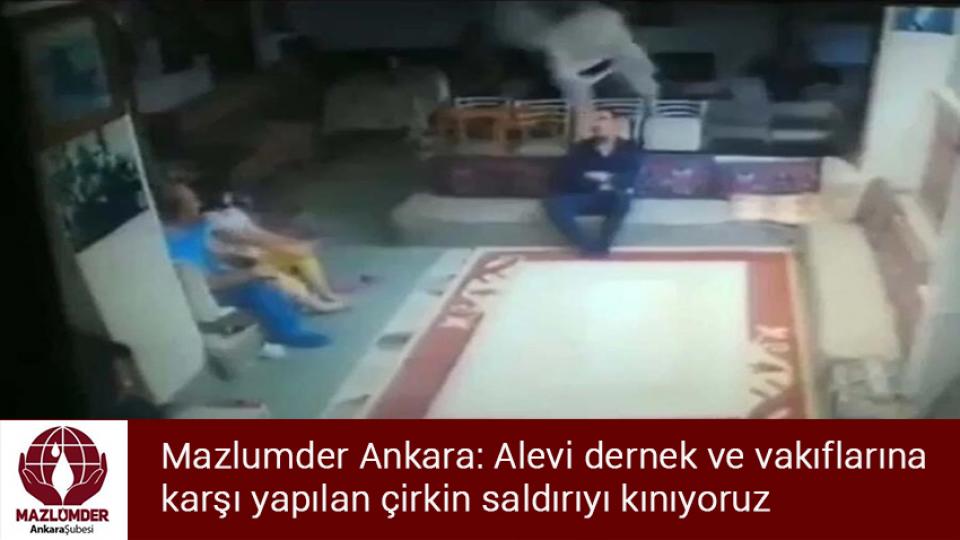 Mazlumder Kayseri: ABD’den hesap sorulsun! / Mazlumder Ankara: Alevi dernek ve vakıflarına karşı yapılan çirkin saldırıyı kınıyoruz