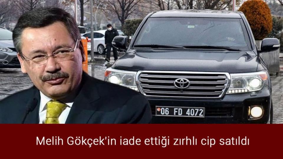 Gazze İsrail'i roketlerle vurdu / Melih Gökçek'in iade ettiği zırhlı cip satıldı