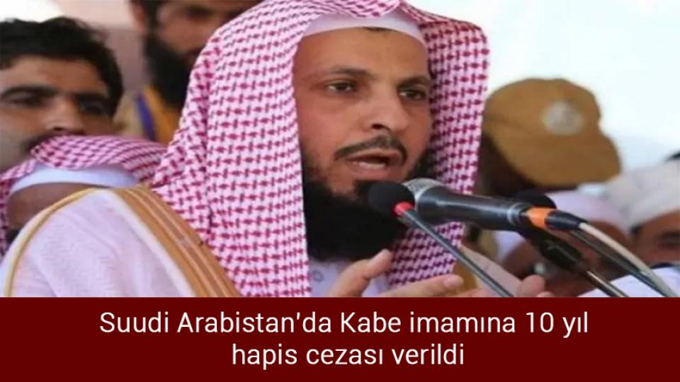Bülent Arınç sessizliğini bozdu / Suudi Arabistan'da Kabe imamına 10 yıl hapis cezası verildi