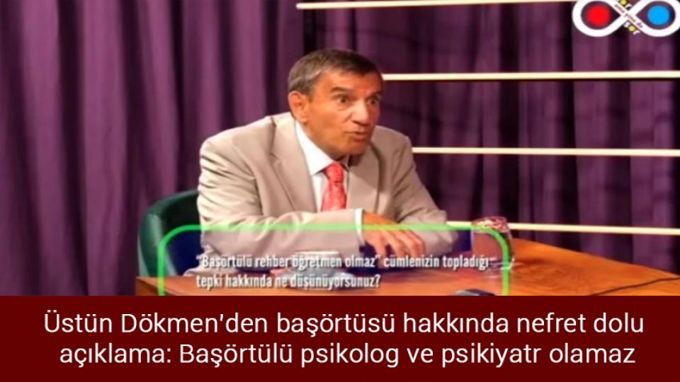 Diyanet İşleri Başkanı Ali Erbaş, İslami Dayanışma Oyunları ile ilgili ilk kez konuştu / Üstün Dökmen’den başörtüsü hakkında nefret dolu  açıklama: Başörtülü psikolog ve psikiyatr olamaz