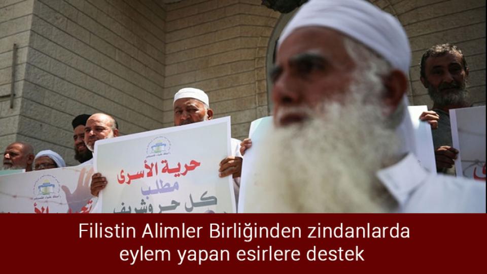 Mazlumder Ankara: Özel okul öğretmenlerinin haklarını aramaları en meşru haklarıdır / Filistin Alimler Birliğinden zindanlarda eylem yapan esirlere destek